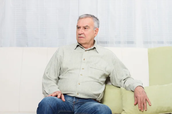 Wütender alter Mann — Stockfoto