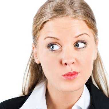 güzel iş kadını portre