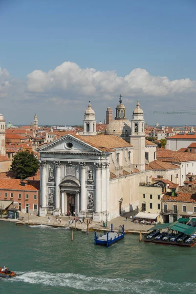 Вид Церковь Санта Мария Дель Росарио Венеции Италия — стоковое фото