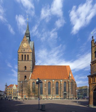 Marktkirche Lutheran Kilisesi, Hannover, Almanya.