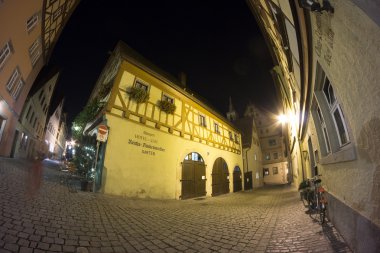 Rothenburg ob der tauber akşam