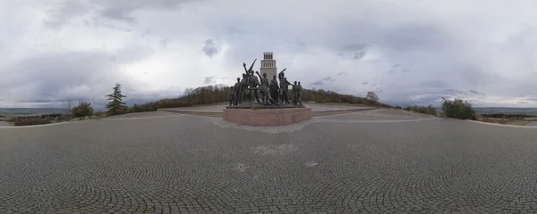 WEIMAR, GERMANY - 21 октября 2008 года: концентрационный лагерь Бухенвальд Мемориал . — стоковое фото