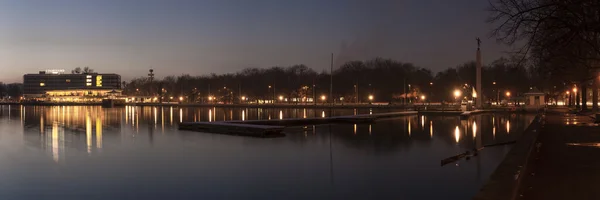 Maschsee in Hannover in Duitsland — Stockfoto