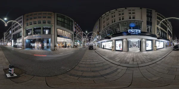 Amburgo 360 gradi panorama streeet view — Foto Stock