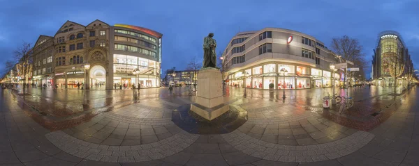 Iluminación de Navidad en Hannover — Foto de Stock