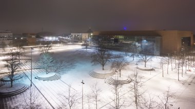 Expo Plaza Hannover fuar alanı üzerinde