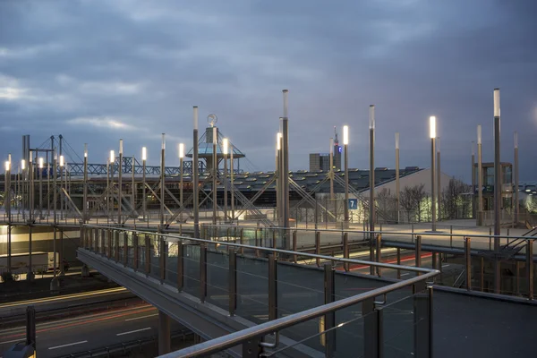 Hannover fairground, the largest exhibition ground in the world. — Stock Photo, Image