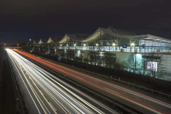 Hannover fairground, the largest exhibition ground in the world. — Stock Photo, Image