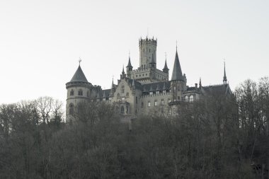 Antik Marienburg kale, Aşağı Saksonya, Almanya