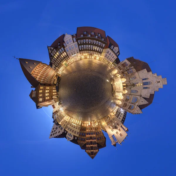 Hildesheim 360stupňového panorama — Stock fotografie