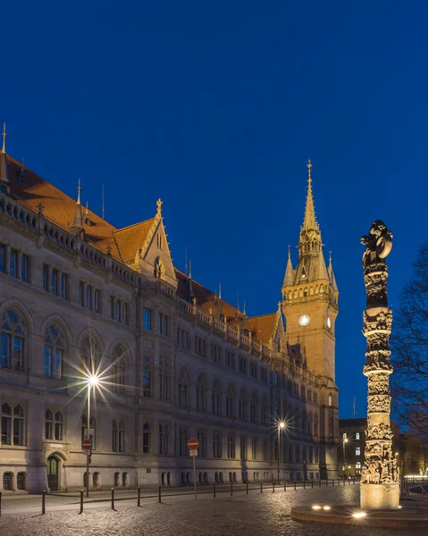 Burgplatz i Braunschweig — Stockfoto