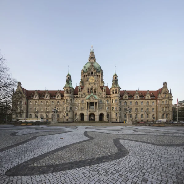 Nova prefeitura em hanover — Fotografia de Stock