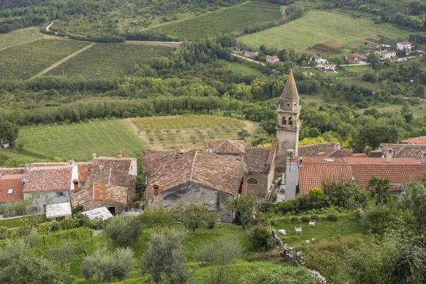 Motovun cidade na croácia — Fotografia de Stock