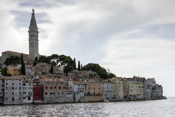 Romantische stad Rovinj in Kroatië — Stockfoto