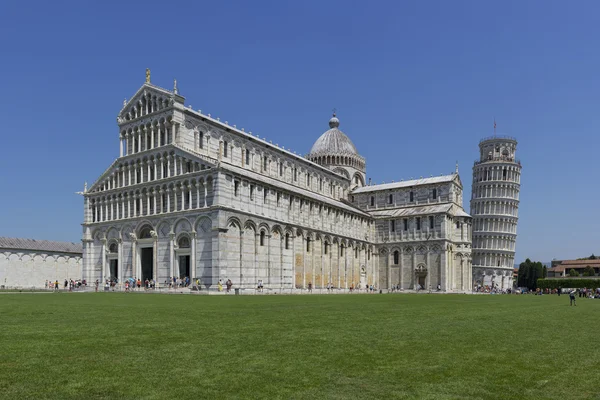 Det skæve tårn i Pisa, Italien - Stock-foto