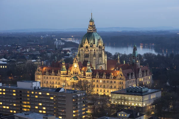 Stadhuis van hannover, Duitsland — Stockfoto