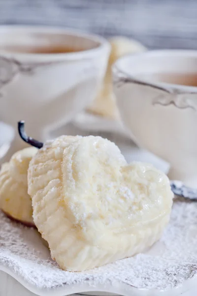 Mini pasteles de queso de algodón — Foto de Stock