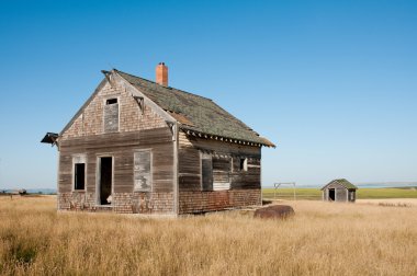 Eski terk edilmiş Homestead