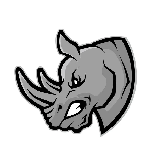 Rhino head Stock Vectors, Royalty Free Rhino head Illustrations