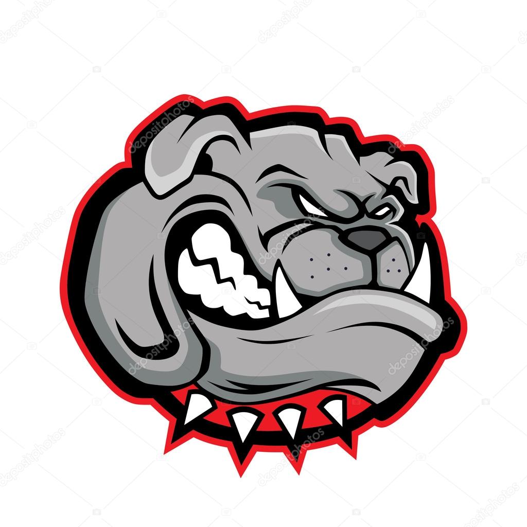 牛头犬头吉祥物图库矢量图©sundatoon 107220232, image size:1024x1024