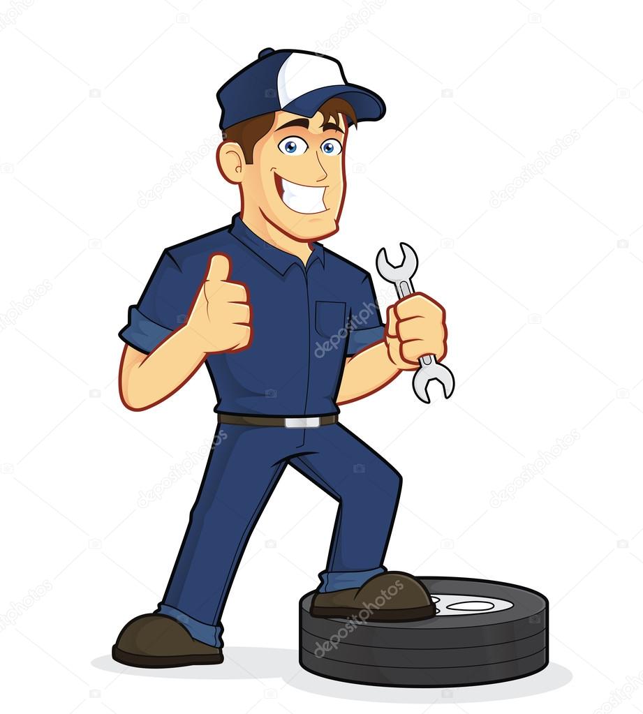 Auto Mechanic Stock Vector Image by ©sundatoon #56675465 Auto Mechanic Stock Vector Image by ©sundatoon #56675465