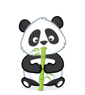 Bambu yemeyi panda