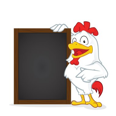 Holding ahşap menü yönetim kurulu tavuk