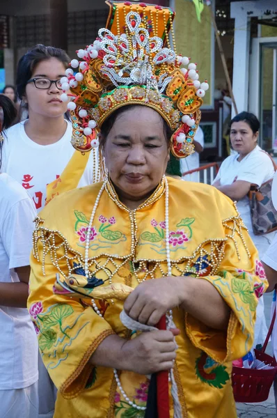 Vegetarisches festival 2014 in phuket, thailand — Stockfoto