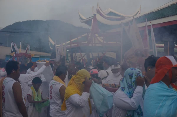 vegetarian festival 2014 in phuket, thailand