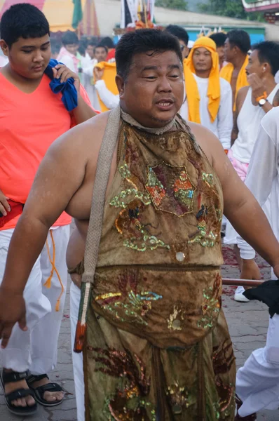 Vegetarian festival 2014 in phuket, thailand — Stock Photo, Image