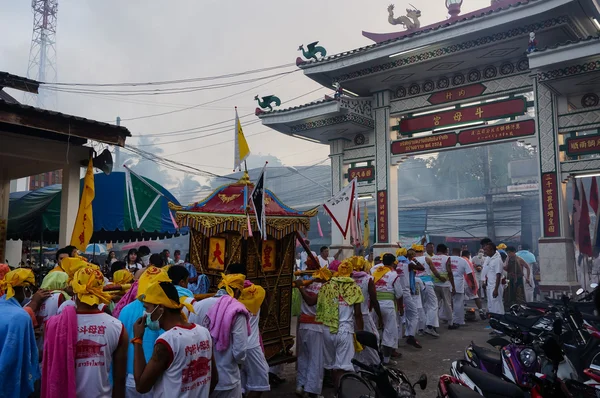 Vegetarian festival 2014 in phuket, thailand — Stock Photo, Image