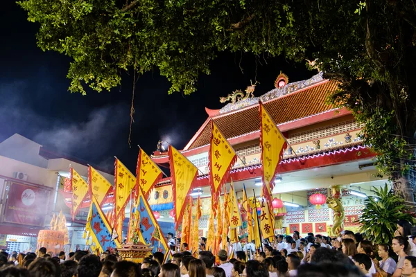 Vegetarian festival 2014 in phuket, thailand — Stock Photo, Image