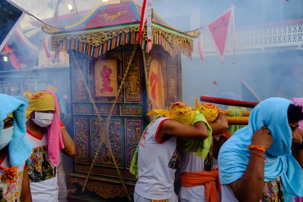 Vegetarian festival 2014 in phuket, thailand — Stock Photo, Image