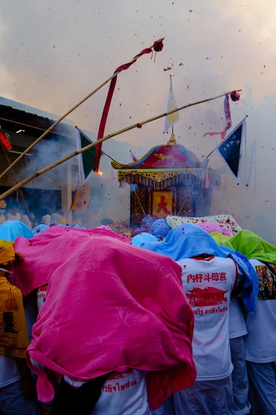 Vegetarian festival 2014 in phuket, thailand — Stock Photo, Image