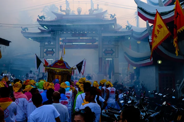 Vegetarian festival 2014 in phuket, thailand — Stock Photo, Image