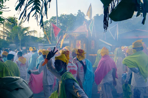 Vegetarisches festival 2014 in phuket, thailand — Stockfoto