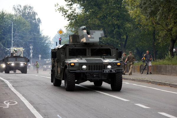 18.08.2021 Украина. Киев. Репетиция парада ко Дню Независимости Украины.
