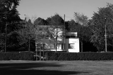 Modern bir konut manzarası