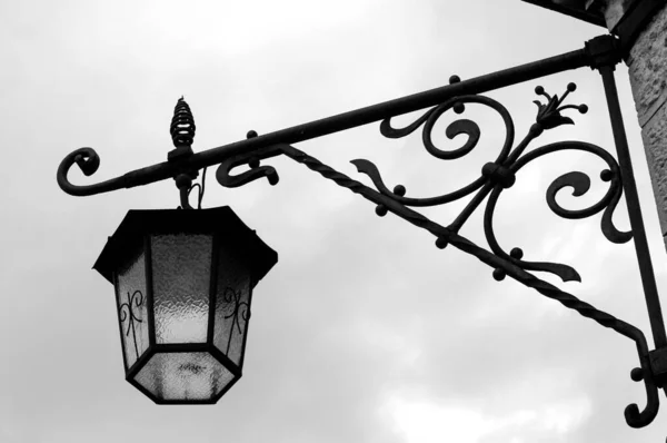 Close Old Street Lamp — Stock Photo, Image