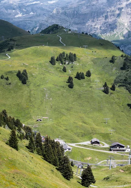 Een Alpine Landschap Zomer — Stockfoto