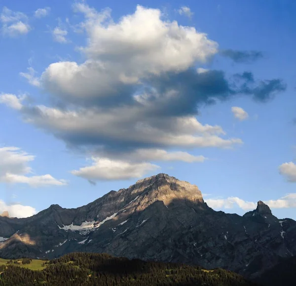 Mountain Peak Clouds — Stock Photo, Image