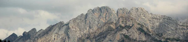 Панорамний Вид Гірську Стіну — стокове фото