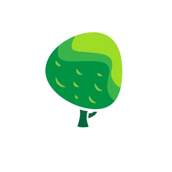 Ícone do logotipo da árvore — Vetor de Stock