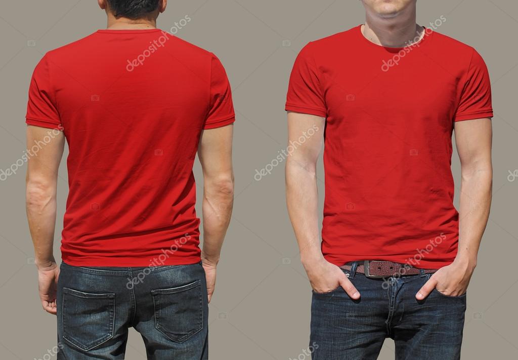 Male t-shirt background for your design