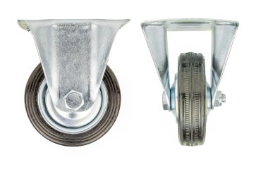 Endüstriyel metal ve Kauçuk tekerlekli