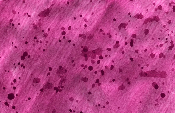 Wakacyjny Nastrój Proste Różowe Abstrakcyjne Tło Kroplami Rozmazami Paskami Plamami — Zdjęcie stockowe