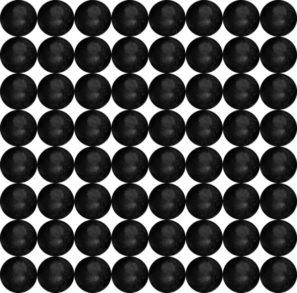 Prosty Bezszwowy Wzór Abstrakcyjne Tło Monochromatycznymi Czarno Białymi Bańkami Konfetti — Zdjęcie stockowe