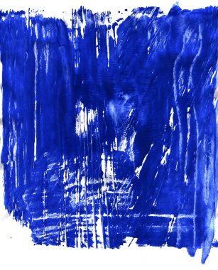 Basit soyut beyaz-mavi desenli suluboya, modaya uygun toprak tonları, renkler. Elle boyanmış doku, sıçramalar, boya damlaları, lekeler. Arka planlar, duvar kağıtları, kapaklar ve ambalajlar için en iyisi..