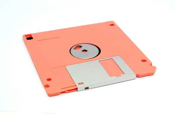 Roze diskette — Stockfoto