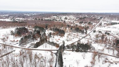 Kış Fırtınası Bailey tarafından atılan kar manzarası